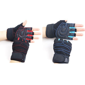 Gants de cyclisme unisexes sans doigts, antidérapants, absorbant les chocs, respirants - Product Image 4