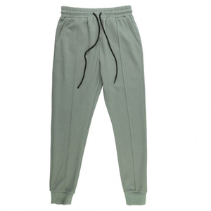 <b>Men</b> Fast Dry <b>Stretch</b> Pants Ice Silk Trousers Solid Color Mid Waist Loose Breathable Straight-leg Casual Pants Thin Sports Pants - Product Image 1