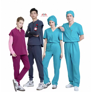ชุดเครื่องแบบโรงพยาบาลทันตกรรม/ร้านเสริมสวยสำหรับผู้หญิงสไตล์ใหม่หลากสี - Product Image 1