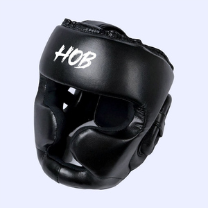 Protector de Cabeza para Boxeo HOB, Equipo de Protección de Cuero PU para Adultos, Unisex, Equipo de Entrenamiento Deportivo - Product Image 1