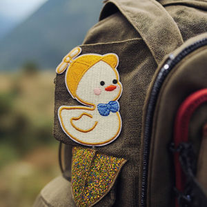 Écussons brodés en tissu sergé de qualité supérieure, appliqués thermocollants pour vêtements, logo personnalisé pour vestes, chapeaux, sacs – Vente en gros - Product Image 4