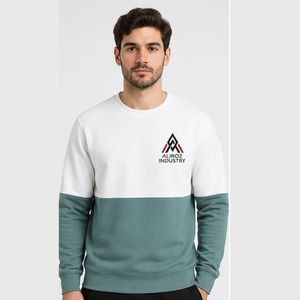 เสื้อสเวตเชิ้ตผู้ชาย ผลิตจากผ้าที่น้ำหนักเบา ระบายอากาศได้ดี ให้ความสบาย ยืดหยุ่น และประสิทธิภาพสูงในทุกโอกาส คุณภาพเยี่ยม - Product Image 1