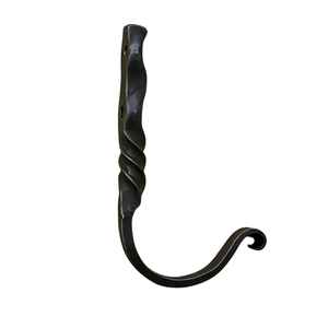 New Design Curly Shaped Powder Coated Finished Iron Hook <b>Rail</b> For Decor For Outdoor Utility For Bedroom Organizer For Closet - Product Image 4