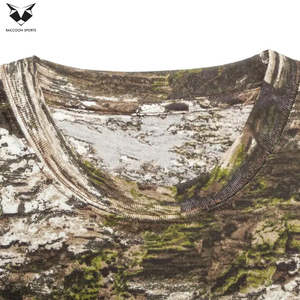 Camisas y Tops de Poliéster y Algodón con Cuentas, Transpirables, de Tela Suave, Cuello Redondo, Diseño Novedoso, Superventas, Personalizables para Caza - Product Image 5