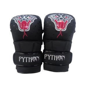 Gants de boxe en cuir PU personnalisés, meilleurs gants d'entraînement de Muay Thai, gants de boxe MMA, logo personnalisé professionnel, gants de boxe ajustés - Product Image 2