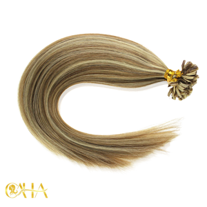 Extensions de cheveux naturels Remy vietnamiens de qualité supérieure, 100g, à pointe I, fixation Nano Ring, double trame aux pointes, colorées, OEM ODM - Product Image 2