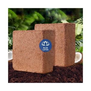 Blocs de fibre de coco naturelle 5 kg, très demandés, pour le jardinage, 100% fibre de coco biologique, pur, propre, sûr, écologique, support de semis. - Product Image 1
