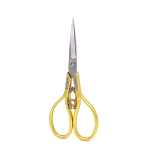 Ciseaux de couture vintage classiques colorés, outils de couture professionnels, ciseaux de broderie de haute qualité en acier inoxydable - Product Image 2