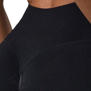 Shorts de sport taille haute noirs pour femme – Tenue de fitness et d'entraînement performante - Product Image 4