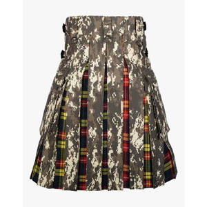 ผ้ากิลท์ลายพรางดิจิทัลแบบดั้งเดิมของสกอตแลนด์ ลายบูแคนัน ทาร์ทัน รุ่นไฮบริด ปี 2026 - Product Image 2