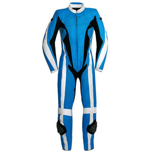 Traje de Motociclismo de Cuero Unisex Profesional de Una Pieza, Equipo de Motociclismo de Piel de Vaca Resistente al Viento, Traje de Protección con Certificación CE Nivel 2 - Product Image 4