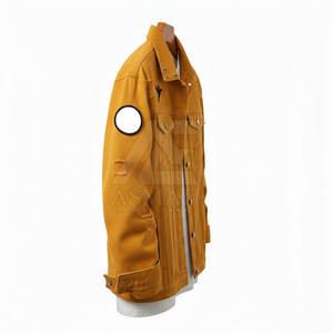 Chaqueta de Mezclilla para Hombre, Hecha de Algodón, con Logotipo Personalizado al por Mayor, Transpirable, para Uso en Exteriores - Product Image 4