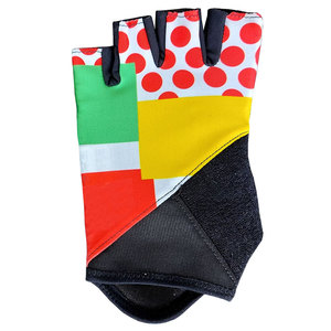 Comfortable Printed Cycling Gloves Half Finger Outdoor Riding Custom Print Gloves Wrist Support Adult Sublimation Cycling Gloves - Product Image 3