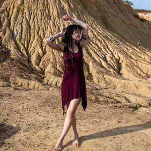 Vestido Mini Elven de Moda 2026 con Cordones y Espalda Descubierta, Estilo Bohemio de Rayón para Festival, Hada, Duendecillo, Atuendo de Fiesta de Verano para Mujer - Product Image 1