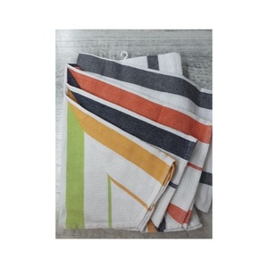 บริการ OEM ODM ที่ดีที่สุดที่กําหนดเองดูดซับพิเศษตรวจสอบวาฟเฟิลปักอเนกประสงค์สานผ้าฝ้ายครัวผ้าขนหนูจานอาหารค่ํา - Product Image 2