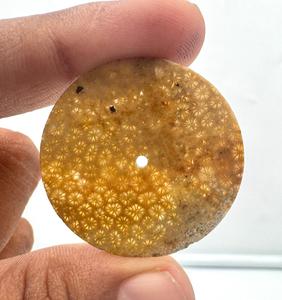 A K Gems - Esfera de Reloj de Lujo Clásica y Elegante Hecha a Mano con Piedra de Coral Natural, Personalizada, 37 mm, Corte Plano de 0,90 mm - Product Image 6