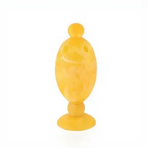Brûleur d'encens artisanal en bois de santal et résine, style marocain, diffuseur d'aromathérapie, écologique, encens indien - Product Image 5
