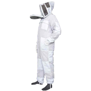 ชุดผู้เลี้ยงผึ้งแบบมืออาชีพ ระบายอากาศได้ดี ป้องกันเต็มตัว พร้อมฮู้ดถอดได้ ผ้าตาข่ายระบายอากาศ OEM - Product Image 4