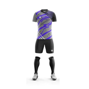 Nuevo Uniforme de Fútbol Transpirable Hecho a Medida, de la Mejor Calidad, Secado Rápido, Unisex, Ropa Deportiva para Equipo, Pantalones Cortos Impermeables, Antibacterianos, Sublimados - Product Image 3
