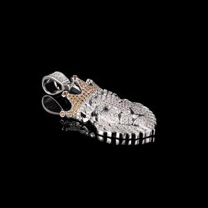 Colgante de Moissanita con Incrustaciones de Diamantes – Amuleto de Cadena Hip Hop para Hombre, Joyería de Moda - Product Image 4