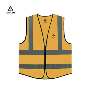 Chaleco de Seguridad de Alta Visibilidad con Logotipo Personalizado Aifran, Chaleco Reflectante para Herramientas, Ropa de Trabajo Resistente al Viento para la Construcción - Product Image 5
