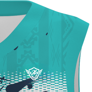 Ensemble de maillot de basket-ball personnalisé pour hommes, sans manches, à séchage rapide, respirant, en polyester, uniforme sportif, maillot d'entraînement d'équipe et short - Product Image 3
