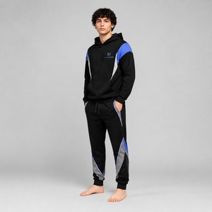 Vente directe usine OEM – Survêtement léger sur mesure pour homme, col à capuche et motif uni, idéal pour l'hiver - Product Image 4