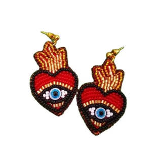 Elegant Bohemian Beaded Drop <b>Earrings</b> Handmade Fashion Accessories At <b>Cheap</b> Price - Product Image 4