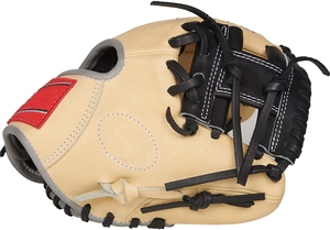 Leather <b>Baseball</b> <b>Glove</b> Right-Handed Outfield Full Finger Closed Web Non-Slip Adult Size All Seasons - Product Image 2