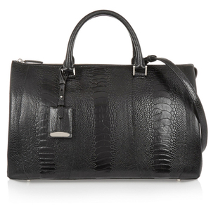 Leather <b>duffel</b> <b>bag</b> travel Shoe compartment weekender <b>bag</b> Zipper closure duffle <b>bag</b> Black travel <b>duffel</b> <b>bag</b> - Product Image 4