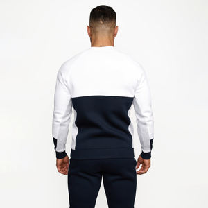 เสื้อสเวตเชิ้ตคอกลมผ้าฝ้ายหนาน้ำหนักมาก 100% สำหรับผู้ชาย ไซส์ใหญ่พิเศษ สกรีนโลโก้ได้ตามสั่ง ขายส่ง OEM เสื้อผ้าฤดูหนาว - Product Image 2