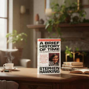 A Brief History of Time by Author Stephen Hawking Paperback Custom Softcover <b>Book</b> Printing - Product Image 1