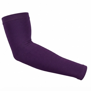 Oferta Especial SUQAINA FASHION GARMENTS Mangas Protectoras para Codos Unisex Color Morado, Transpirables, de Spandex y Poliéster, Protección Solar Anti UV para Deportes al Aire Libre - Product Image 3