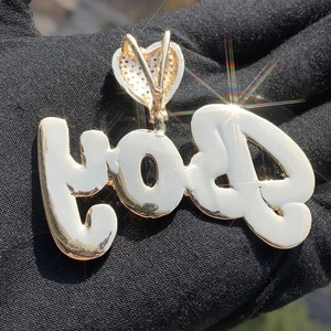 Hip Hop Pass Diamond Tester Iced Out 925 Sterling <b>Silver</b> <b>Initial</b> Name Alphabet Custom Diamond Moissanite Letter <b>Pendant</b> For Men - Product Image 6