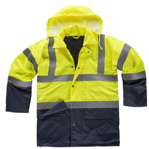 Mens Reflective Protective Outerwear Work Jacket Comfortable <b>Utility</b> Clothing For Professional Operational Duties - Product Image 1