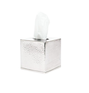 <b>Cube</b> Design Free Standing Silver Tissue Box Home Decor Tissue Box Restaurant Car Office Bathroom Decor Tissue Box - Product Image 1