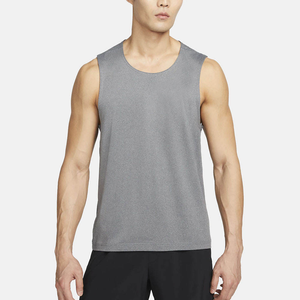 Men's Street Style Hip Hop Tank Top Stone Wash Sleeveless Tee Soft Cotton Polyester Custom Graphic Print Gym Wear ODM Fit - Product Image 2