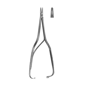 Pinzas de sujeción de agujas Boynton para microcirugía, juego de instrumentos quirúrgicos de acero inoxidable, certificado CE, uso hospitalario, manual privado - Product Image 1