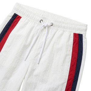 Conjunto Deportivo de 2 Piezas para Hombre, Diseño Retro con Bloques de Color, Ligero, Impermeable y Transpirable, Chaqueta Cortavientos y Pantalones de Poliéster - Product Image 4
