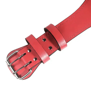 Ceinture de musculation en cuir ergonomique avec soutien lombaire rembourré pour la musculation, le fitness et l'entraînement – Vente en gros - Product Image 5