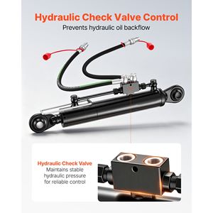 Cylindre de liaison supérieure hydraulique Cat. Tuyaux G3/8" de 22-7/16" à 33-7/16" avec course de 11 pouces, pression maximale de 2900 PSI - Product Image 4