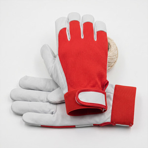 Best Performance Sheep Grain Leather Industrial Safety <b>Gloves</b> Heat Resistant Anti-Vibration Anti-static General Purpose - Product Image 3