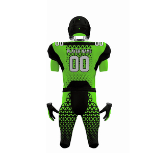 Uniforme de football américain court, haute élasticité, respirant, vente en gros, avec patch brodé personnalisé, logo d'équipe, résistant aux rayures, équipement de gridiron - Product Image 4