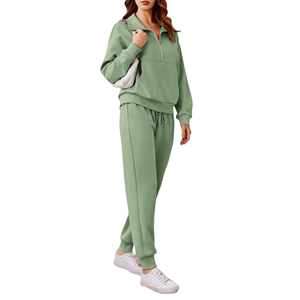 Ensemble de survêtement léger 2 pièces pour femme – Jogger et sweat à capuche doux pour le quotidien – Survêtement de qualité supérieure pour femme - Product Image 3