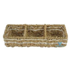 Vietrustic – Supports à ustensiles en jonc de mer faits à la main, écologiques, qualité commerciale, finition naturelle, plateau de rangement pour la décoration intérieure (vente en gros) - Product Image 2