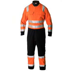 2026 Hi Vis Reflective Work Coverall <b>Men</b> Safety Industrial Coverall Flame Resistant Mechanic <b>Overall</b> Uniform - Product Image 3