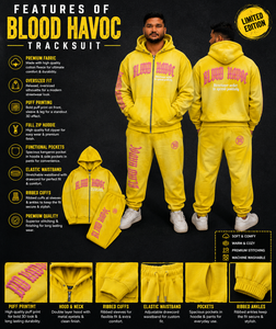 Custom streetwear hoodie <b>set</b> Embroidered cotton French terry Men's casual autumn wear Hoodie and <b>sweatpants</b> <b>set</b> - Product Image 6