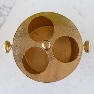 Porte-bouteilles à vin moderne en métal, décoration de table élégante pour bar - Product Image 6