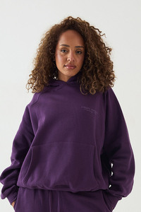 Sweat-shirt à capuche surdimensionné personnalisé pour femme, coupe décontractée, en molleton avec poche, manches longues, tenue décontractée pour femme - Product Image 1