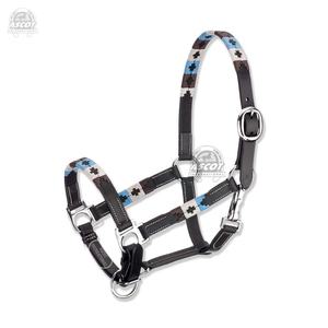 Polo à selle anglaise cuir argentin licou de cheval équipement de cheval de haute qualité conception personnalisée - Product Image 2